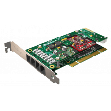 Sangoma A200 - PCI com 4 Portas 2 Fxs, 2 Fxo e Cancelamento de Eco
