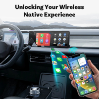 Ottocast Mini  Adaptador Sem Fio CarPlay/Android Auto USB